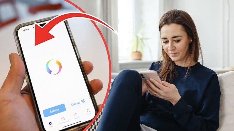 Över åtta miljoner svenskar använder Swish. Foto: Henrik Montgomery/TT & Canva